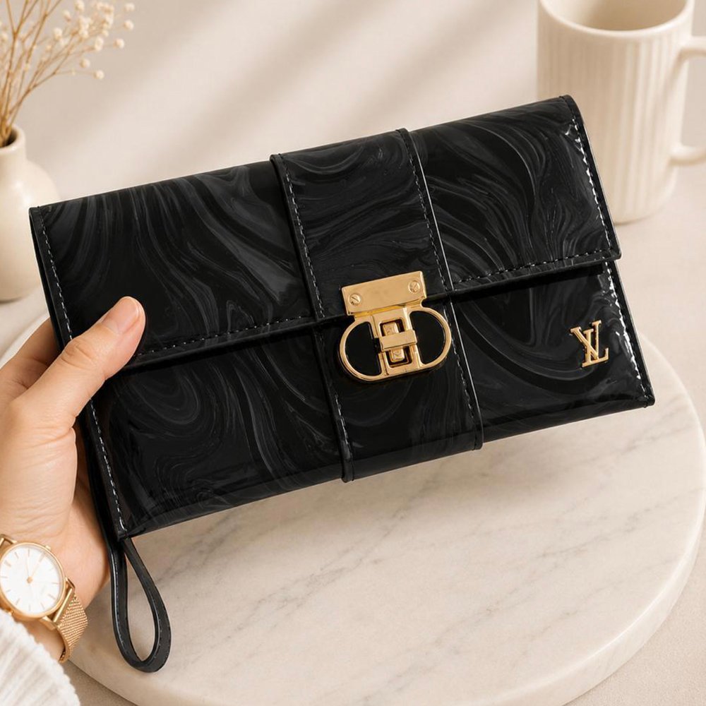 Soft Blush Elegance Clutch - Image 6