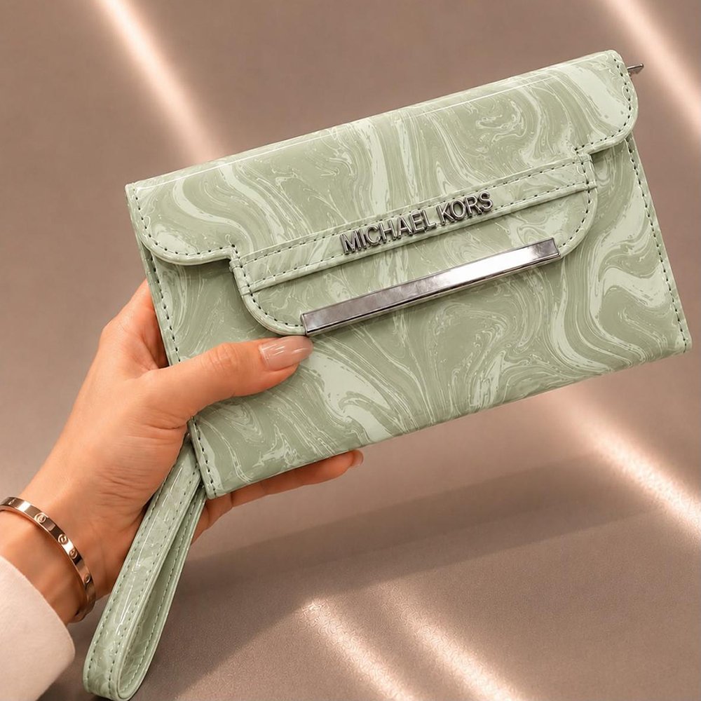 Soft Blush Elegance Clutch - Image 3