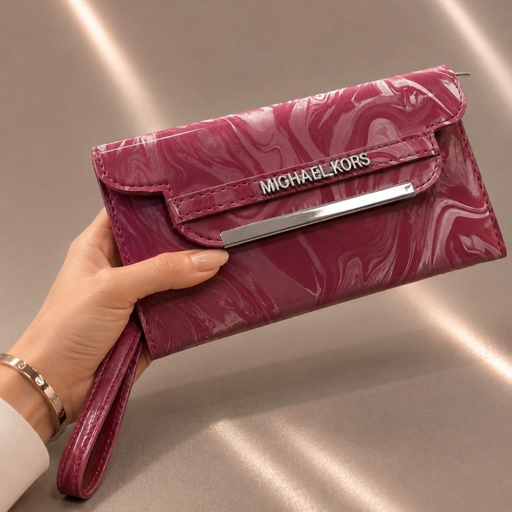 Soft Blush Elegance Clutch - Image 2